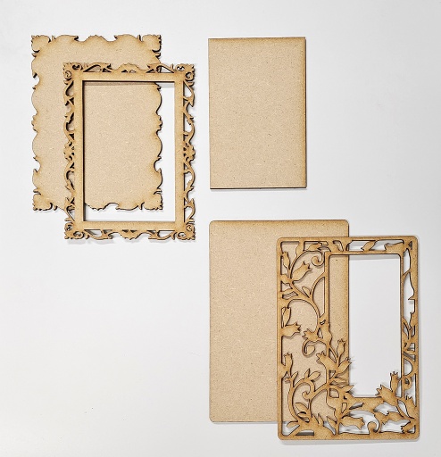 Woodology - Floral Frames